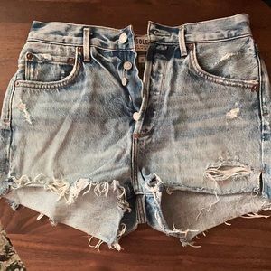 Aritzia Agolde Parker Shorts
